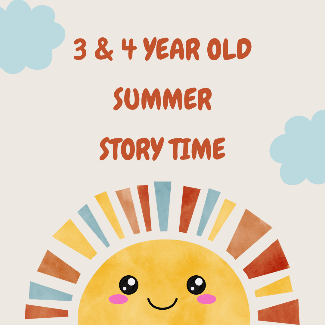 3 & 4-Year-Old Summer Story Time