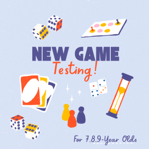 New Game Testing & Taking the bus from RES!  (7, 8, 9-year-olds ONLY)