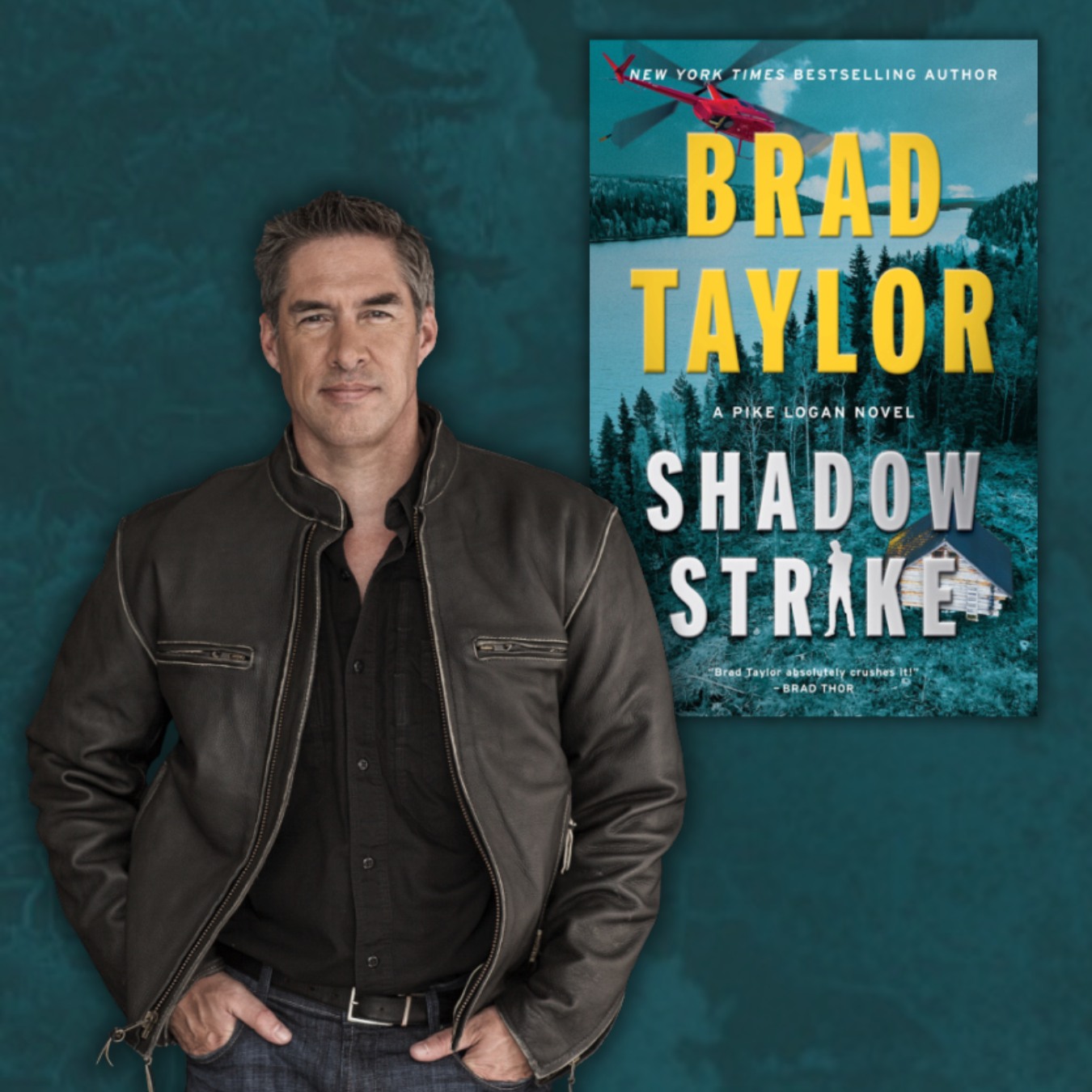 Author Talk —  Writing Action-Packed and Suspenseful Spycraft with Brad Taylor (Virtual)