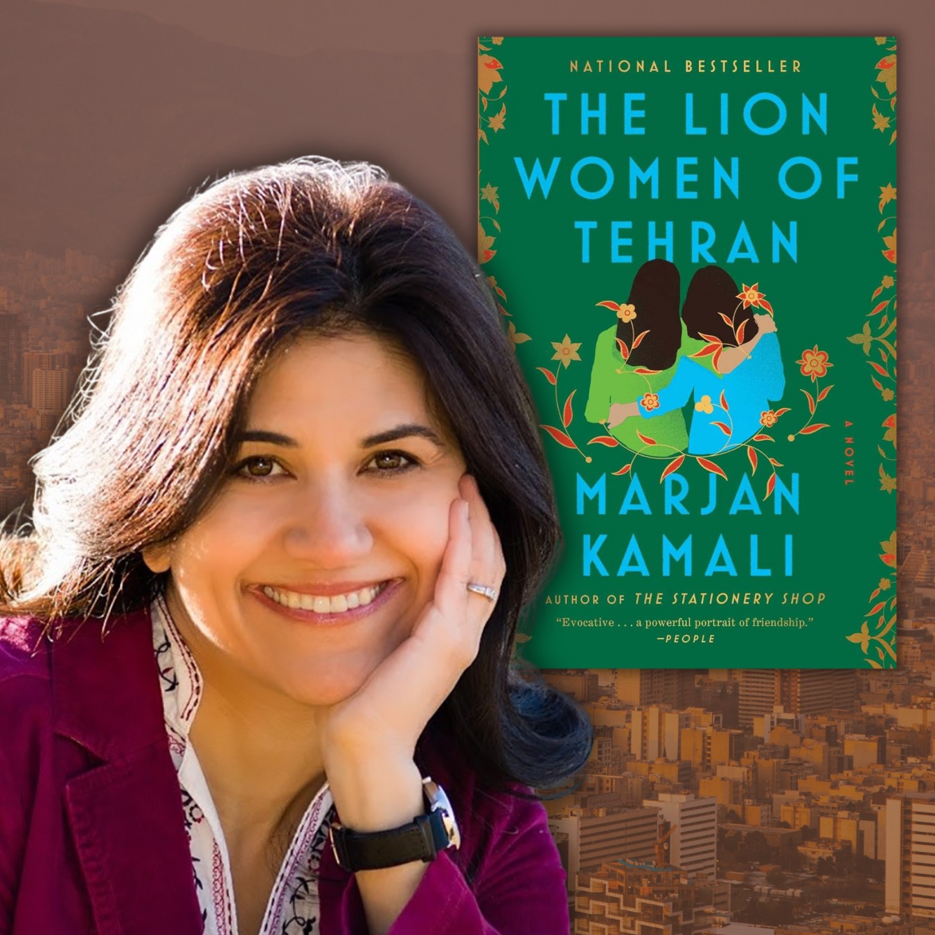 Author Talk — 'The Lion Women of Tehran' (Virtual)